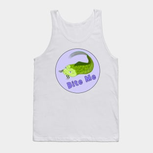 Bite Me Funny Fishing Tank Top